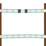 Kerbl Litzclip Seilverbinder 5mm verzinkt, 10 Stück 442016/106