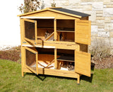 Kerbl Nagerstall Appartement Pro 118x61x130cm, Kunststoffdach - 81719
