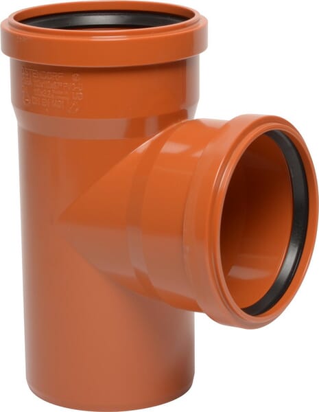KRAMP KG T-Stück PVC 160/160 mm x 87° 16152160160087