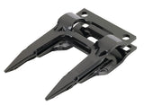 Schumacher Doppelfinger, 12mm, schwarz (10) - 10 Stück 1650004