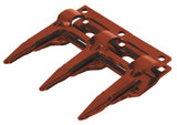 Schumacher Dreifachfinger, 14mm, rot 1650401