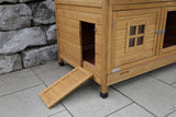 Kerbl Nagerstall Südtirol 125 x 87 x 142 cm,mit Heuraufe 1 Stück 81725