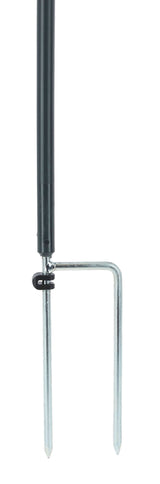 Kerbl Ersatzpfahl grau PA 106cm - Doppelspitze - 292401