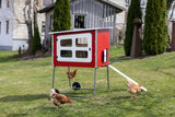 Kerbl Mobile Coop Hühnerhaus aus Holz für SmartCoop 113x92x138cm, 3 Kartons - 81738