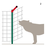 Kerbl WolfStop - Ergänzungsset für Weidenetze, 10er Set - 27256