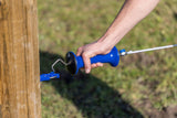 AKO Premium Torgriff, blau Niro Haken, Kappe verschraubt - 44991 - 5 Stück