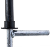 Kerbl Unterstützungspfahl für Weide- netze, 120cm, Ø14mm,verzinkt 1 Stück 27340