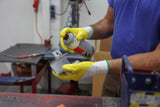 Keron Handschuh Flexline, Gr. 9, 6er Pack Nitril, gelb - 298053/6