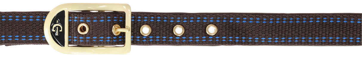 Kerbl Pferdehalfter Royal braun/hellblau, Cob - 3228186