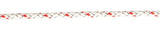 AKO Weidezaun TopLine Plus gefl. Seil, 5,5mm, 400m, weiß/rot 9x 0,28 mm TriCond - 449540