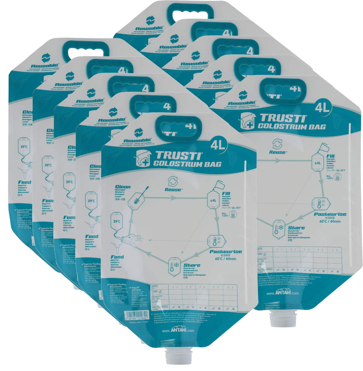 Antahi Colostrum Bags 10 Stück 10 Stück - 14770