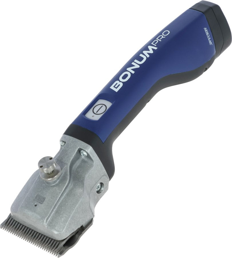 Aesculap Akkuschermaschine Bonum Pro, Pferd, 2 Akkus, blau 2 Akkus, blau - GT656-NB