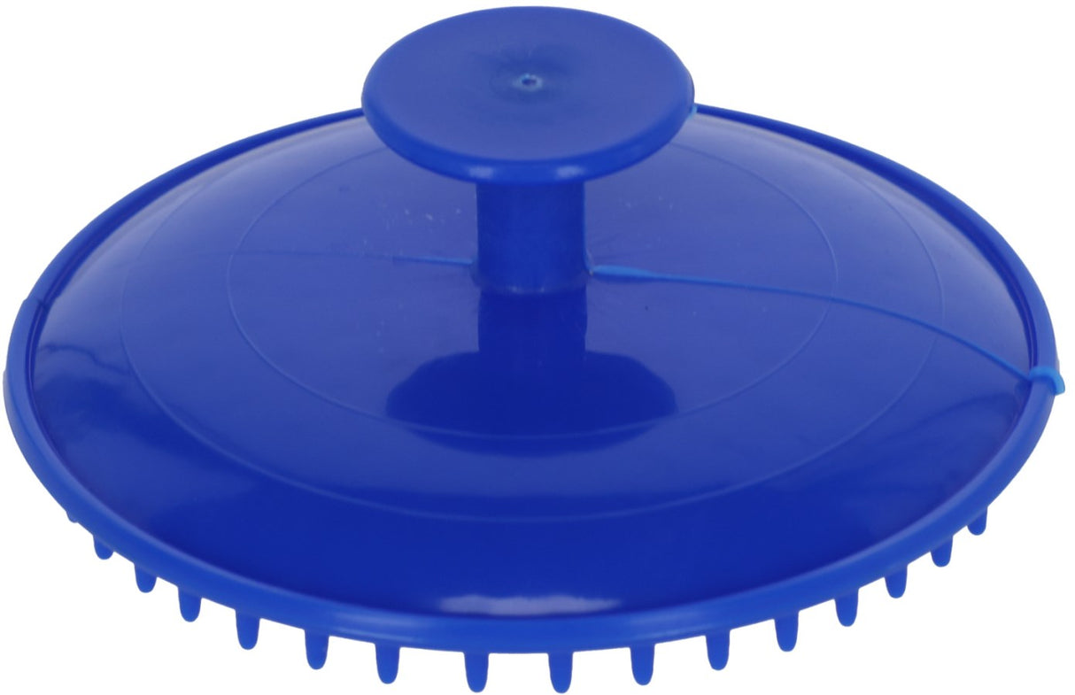 Covalliero Gumminoppenstriegel, blau - 3230538