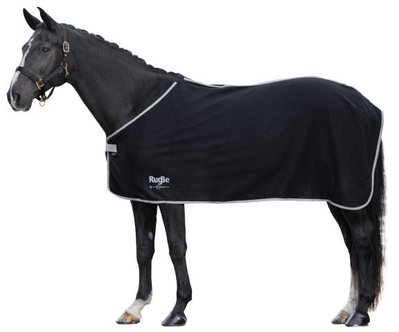 Covalliero Fleecedecke RugBe Economic schwarz, 115 cm - 3226401
