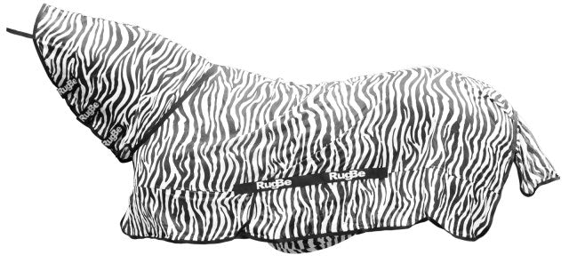 Covalliero Fliegendecke Zebra inkl. Halsteil, 145cm 326124
