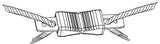 Kerbl Litzclip Reparaturset 8-teilig Edelstahl 1 Blister 442018/086