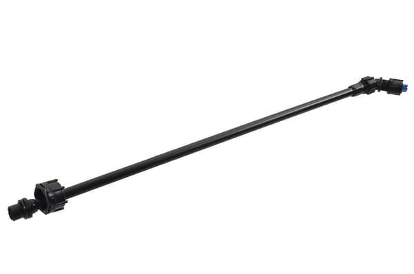 Spray lance with nozzle