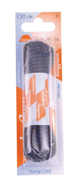 Shoelaces round black bl. 120