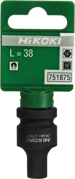 KRAMP Adapter 1/2"-1/4" 6-kant IN 751875