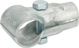 T-clamp 1" x 3/4" open