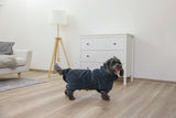 Kerbl Bademantel für Hunde, blau, XS, Rückenlänge 30 cm - 80692