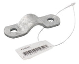 Pipe clamp half 3/4" thermally galvanized
