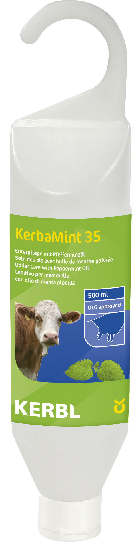 Kerbl Euterpflegemittel KerbaMINT Hängeflasche 500ml - 15260