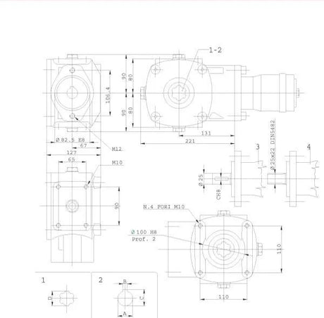 Gearbox 3.1:1