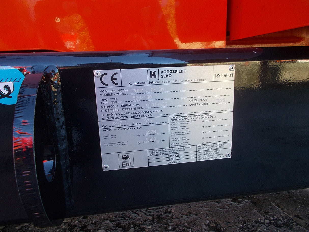 SEKO PONY 3W 500/130 Selbstfahrer Futtermischwagen elektrisch, 13m³