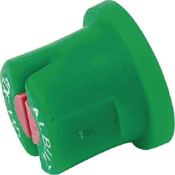 Flat jet nozzle ADE 110° green ceramic