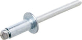 Blind rivets steel/steel 6.4x15 - 25 pieces