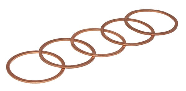 KRAMP Kupferringe 8x14x1,5mm - 25 Stück CU081415P025