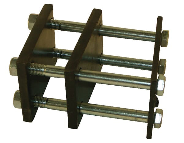 KRAMP Zinkenbefestigung 35x35mm für Rahmen 100x100mm CP10180