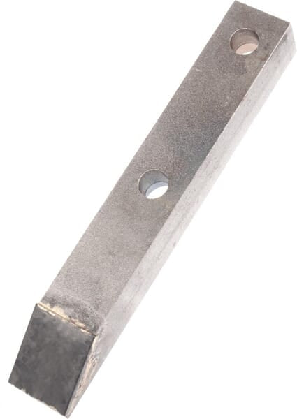 KRAMP Grubberspitze 230x35x30mm, gehärtet, flach, 2 Löcher, passend für Duro CP2503232CN