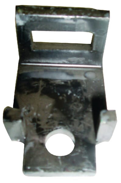 KRAMP Zinkenbefestigung 25x8mm für Rahmen 35x10mm CP571