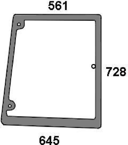KRAMP Seitenscheibe D6721A