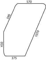 KRAMP Türscheibe D9004