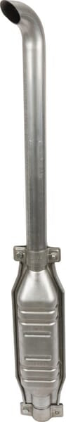 KRAMP Auspuff m. gebogenem Rohr 40 mm EX980A40