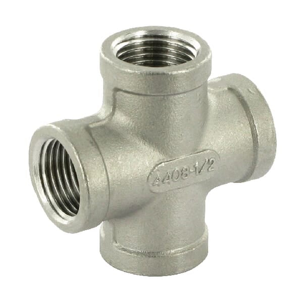 KRAMP Kreuzstück V4A 1" FG1801RVS