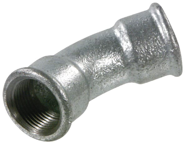 KRAMP Bogen 45° verz. 2xIG 2" FG412