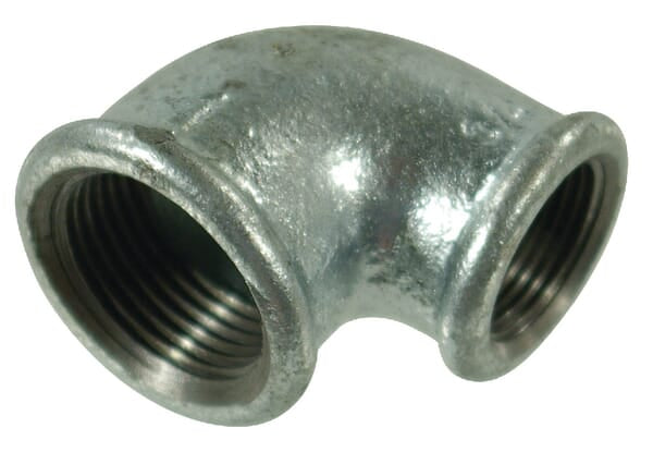 Angle galv. Female/Female 1 1/2"x1"