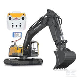 Jamara DiggerVolvo EC160E, Metall, 1:16, mit Schalengreifer und Abbruchhammer JA406300