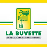 La Buvette - Kunststoff-Futtertrog 5 m, kpl mit verz. Gestell, mit 4 Antisturzstangen - 351205