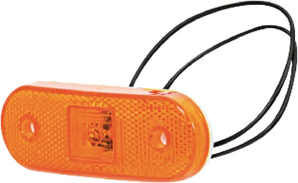 KRAMP Seitenmarkierungsleuchte mit Kabelanschluss LED 12-24V KRAMP LA30124