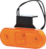 KRAMP Seitenmarkierungsleuchte mit Kabelanschluss mit Halter LED 12-24V KRAMP LA30125
