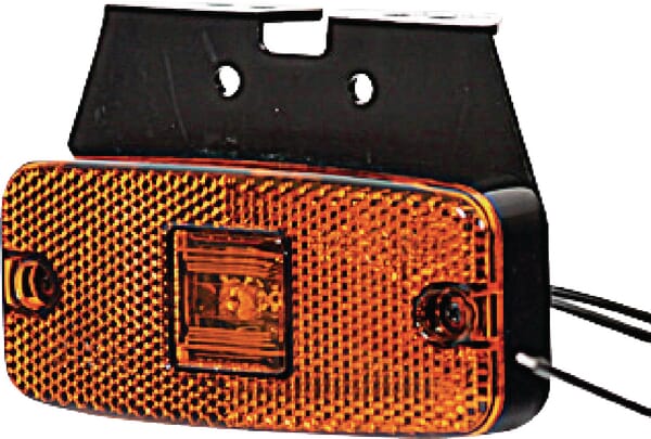 KRAMP Seitenmarkierungsleuchte mit Kabelanschluss mit Halter LED 12-24V KRAMP LA30127