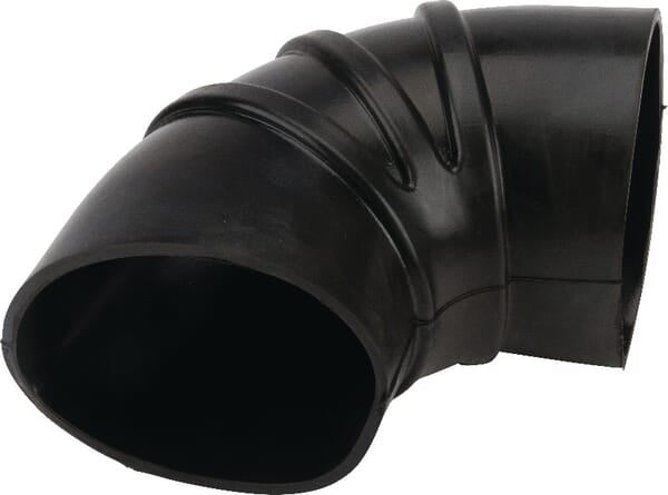 Rubber elbow 6" 90°