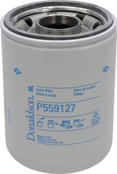 Screw-on oil filter