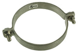 Pipe bracket set V2A 154 mm