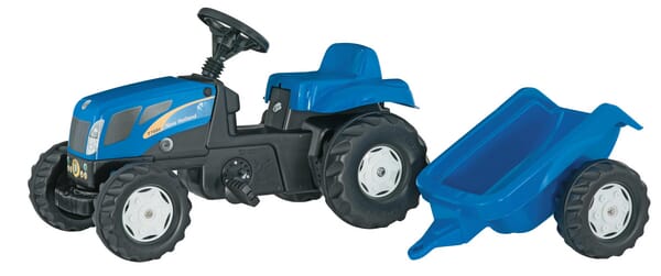 Rolly Toys RollyKid New Holland mit Anhänger R01307